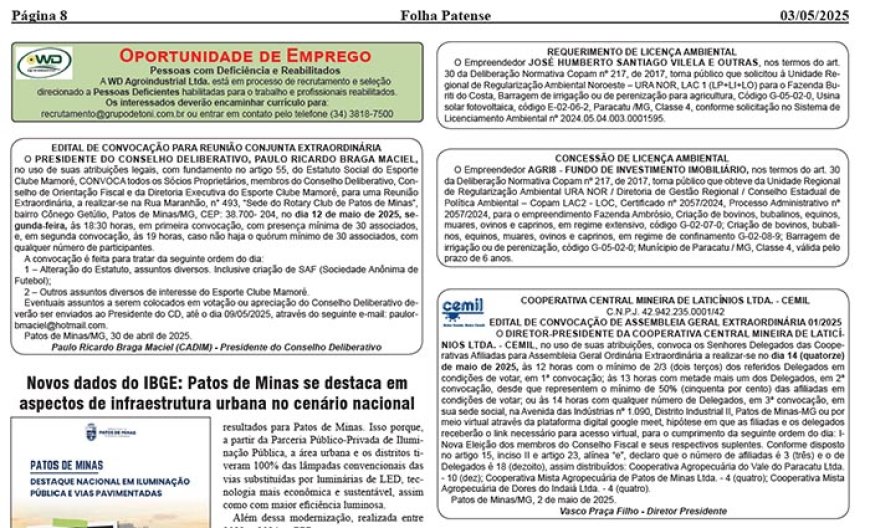 FP 1656 (030525) página 8 Publicidade Legal