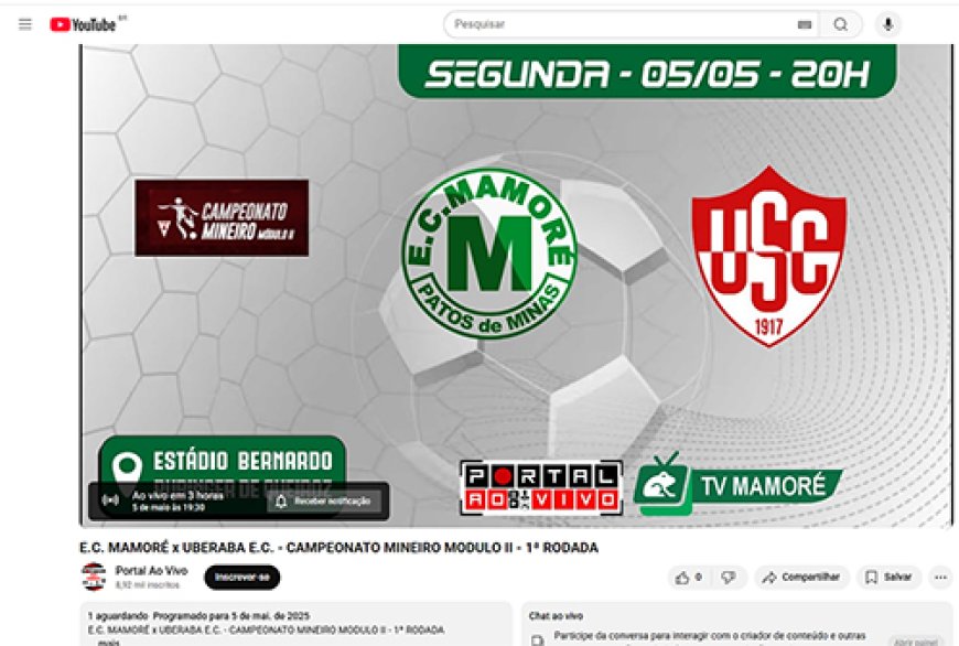 Mamoré x Uberaba