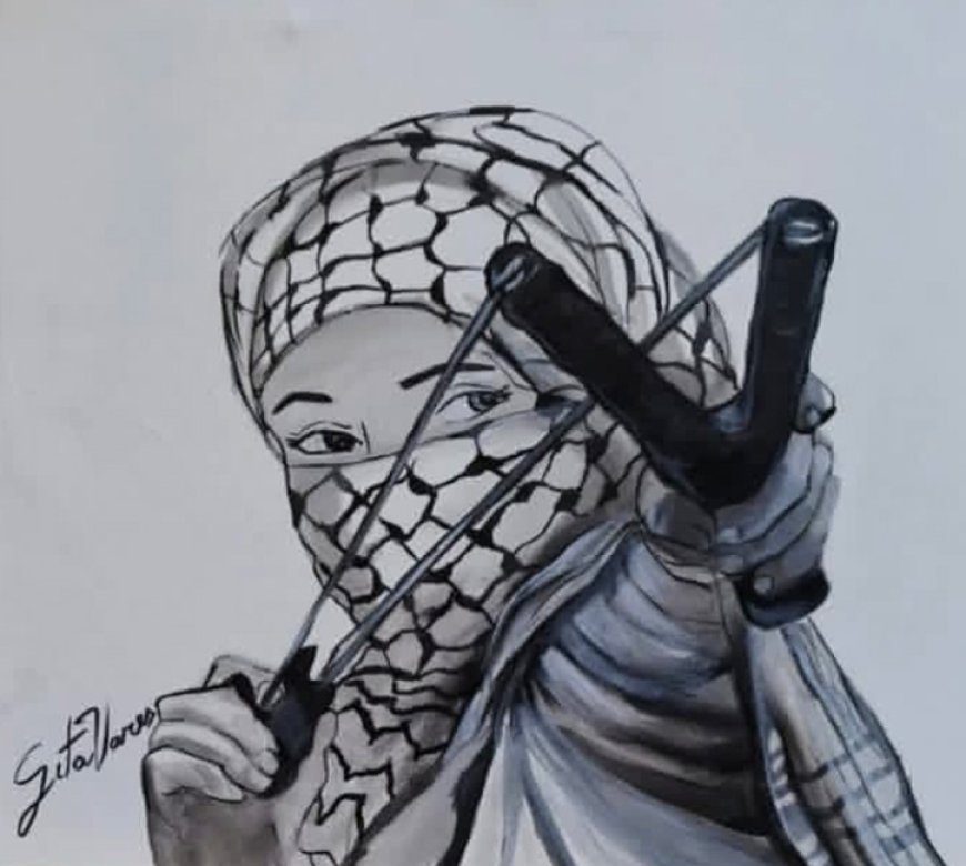 Desenho de artista patense é destaque em festival underground de arte e cultura