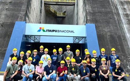 Alunos de Engenharia Elétrica realizam visita técnica à Usina de Itaipu
