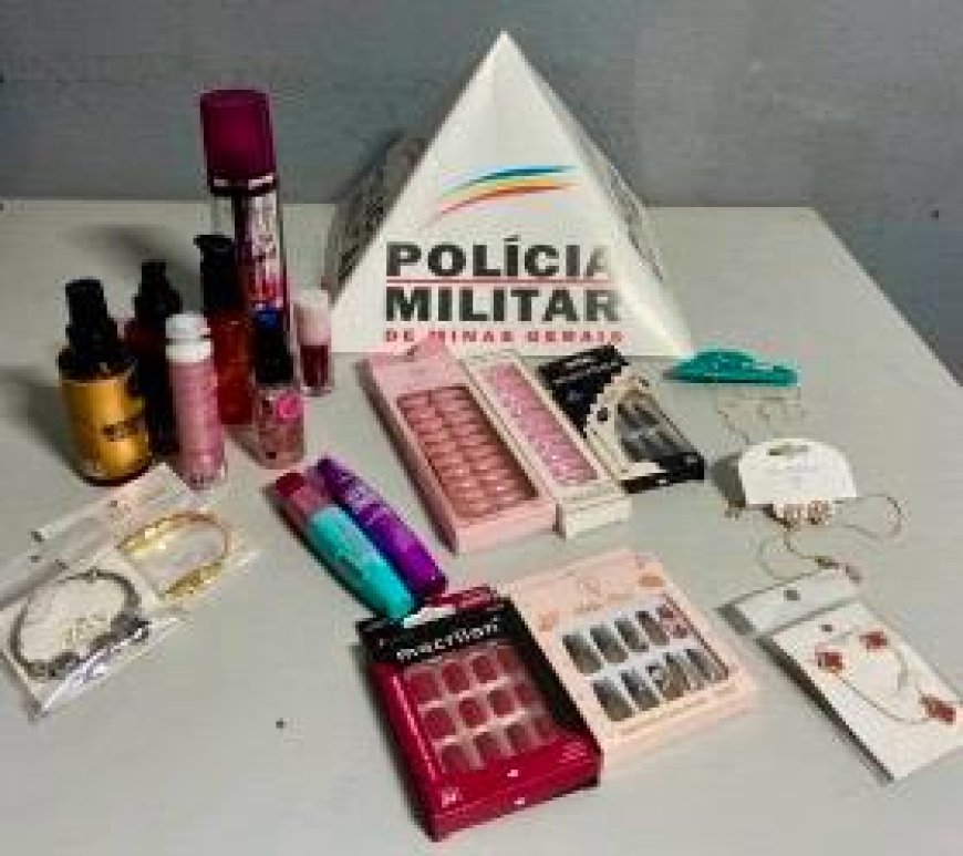 Polícia Militar prende mulher em flagrante por furto no centro de Patos de Minas