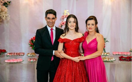 Priscila 15 anos de vida, luz e alegria!