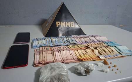 Mulher é presa por tráfico, corrupção de menor e receptação no bairro Nossa Senhora Aparecida, em Patos de Minas