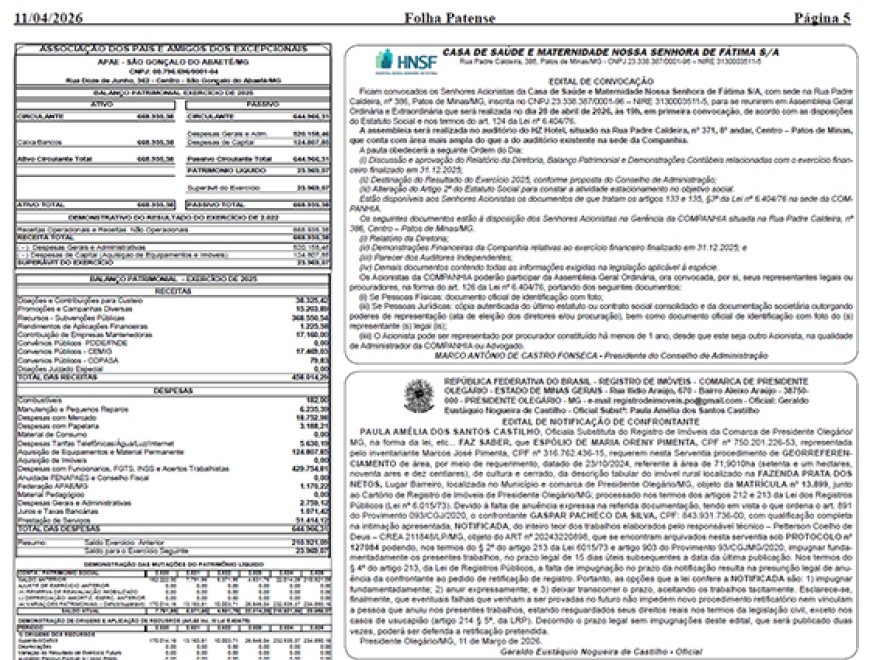 Folha Patense 1703 (110426) pagina 5 - Publicidade  Legal