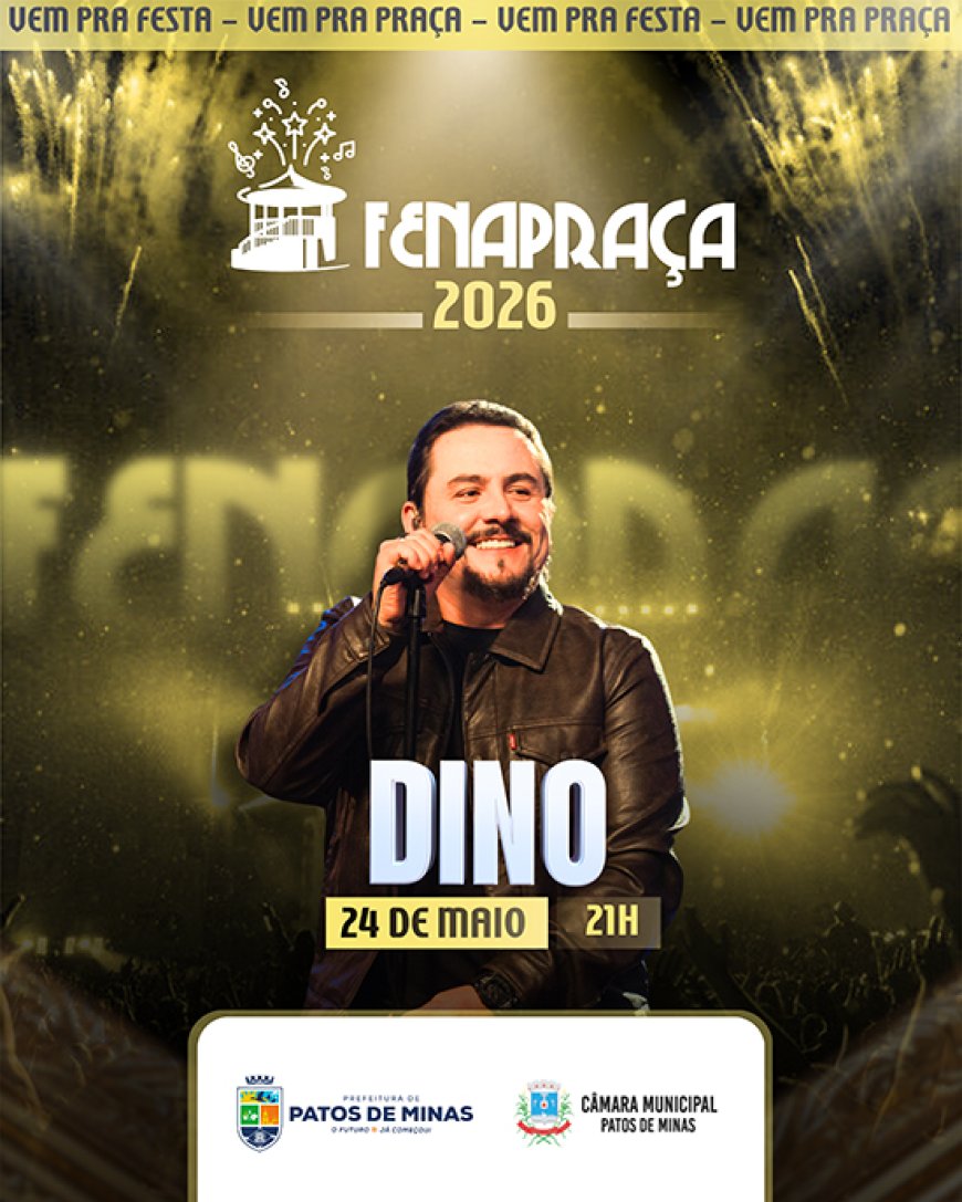 Fenapraça 2026: prefeitura amplia investimentos na cultura local e anuncia programação com grandes atrações nacionais