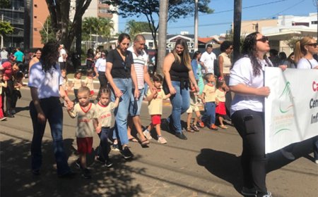 Desfile Estudantil da Fenamilho