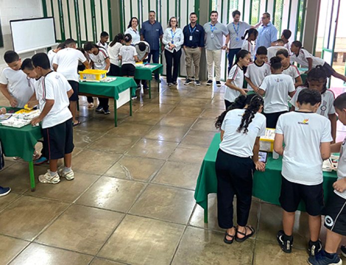 Patrocínio recebe o Robótica Day do Sesi, na Escola Caic