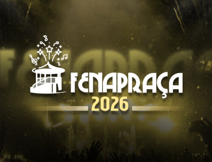 Fenapraça 2026 terá mais de 60 shows, investimento histórico na  cultura local e  programação gratuita para toda a população