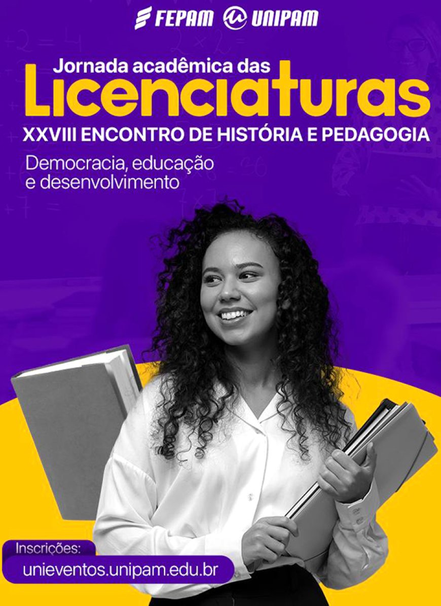 Jornada Acadêmica das Licenciaturas debate democracia e formação docente no Unipam