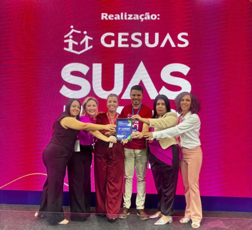 Patos de Minas conquista segundo lugar no Desafio 360 SUAS