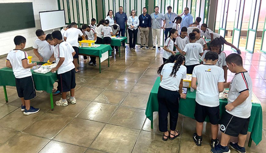 Patrocínio recebe o Robótica Day do Sesi, na Escola Caic