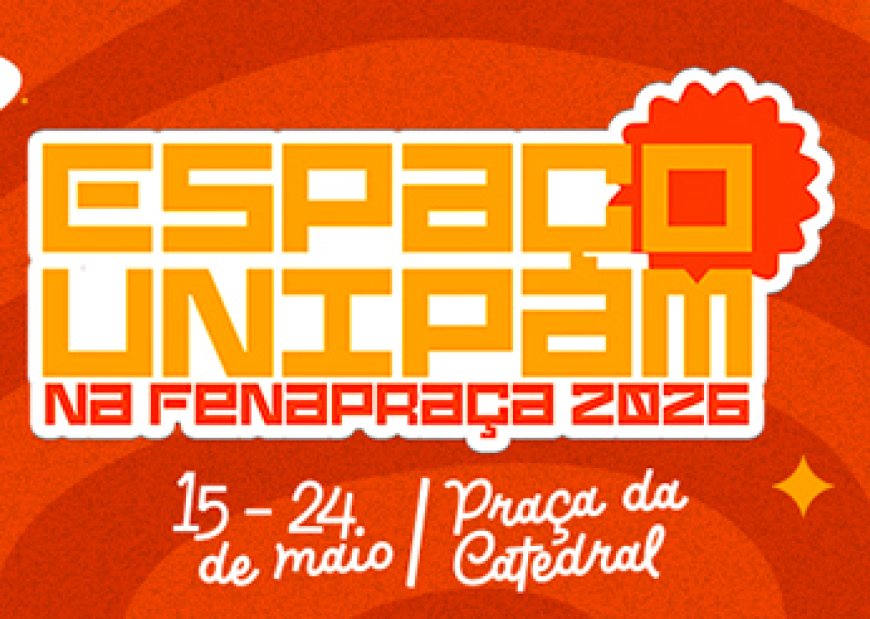 Espaço Unipam faz parte da programação da Fenapraça