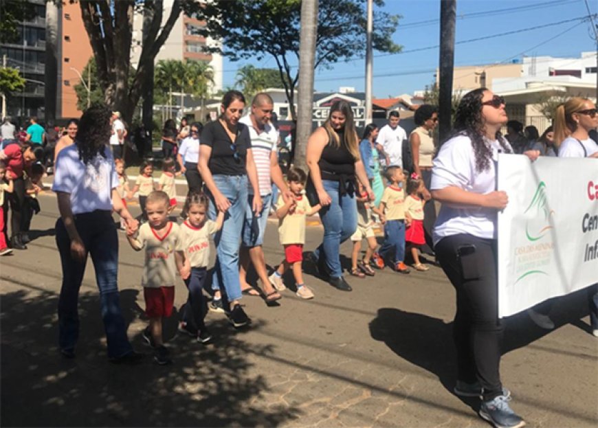 Desfile Estudantil da Fenamilho