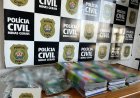 Ação da PCMG resulta na apreensão de figurinhas falsificadas da Copa do Mundo em Patos de Minas.