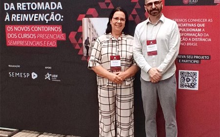 Reitor e pró-reitora do Unipam participam do Observatório EaD Semesp em Brasília