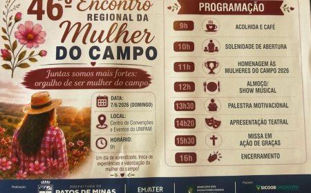 Encontro da Mulher do Campo será dia 7 de junho