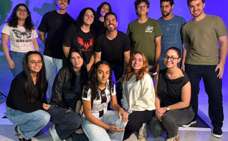 Alunos de Publicidade e Propaganda participam de workshop sobre iluminação para audiovisual