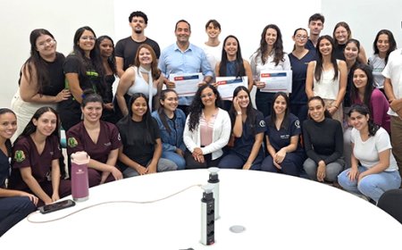 Alunos de Fisioterapia participam de mesa-redonda sobre carreira, gestão e empreendedorismo