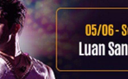 Show de Luan Santana é destaque da programação desta sexta-feira (5/6) na Fenamilho.