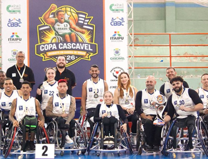 APP Unipam conquista vice-campeonato na Copa Cascavel de Basquete sobre Rodas