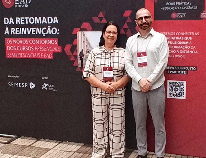 Reitor e pró-reitora do Unipam participam do Observatório EaD Semesp em Brasília