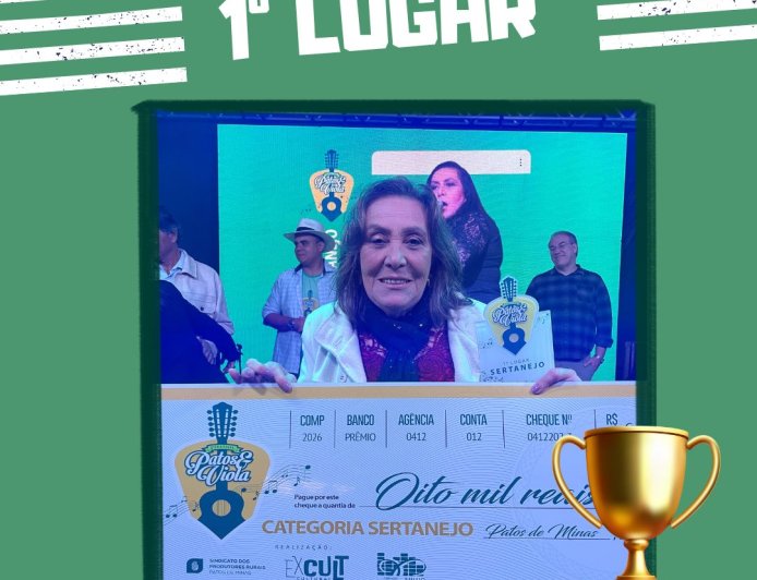 V Festival Patos & Viola consagra vencedores e celebra a força da música sertaneja na Fenamilho 2026