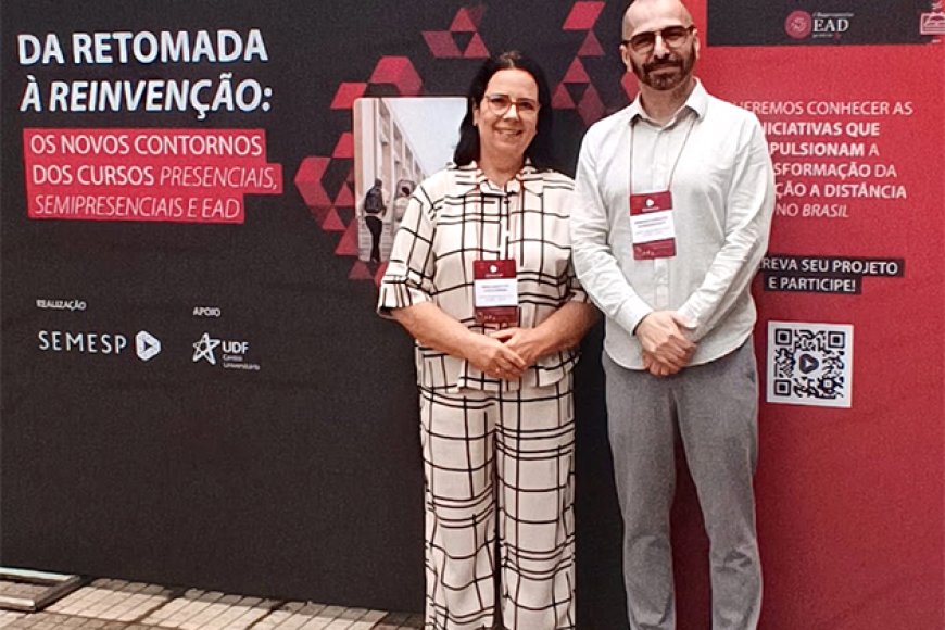 Reitor e pró-reitora do Unipam participam do Observatório EaD Semesp em Brasília