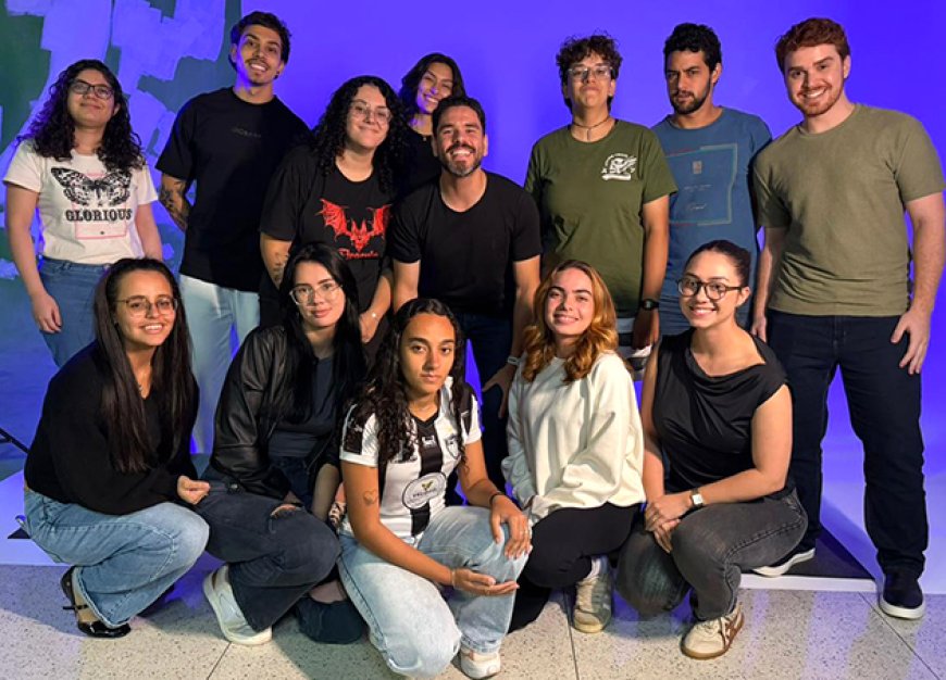 Alunos de Publicidade e Propaganda participam de workshop sobre iluminação para audiovisual
