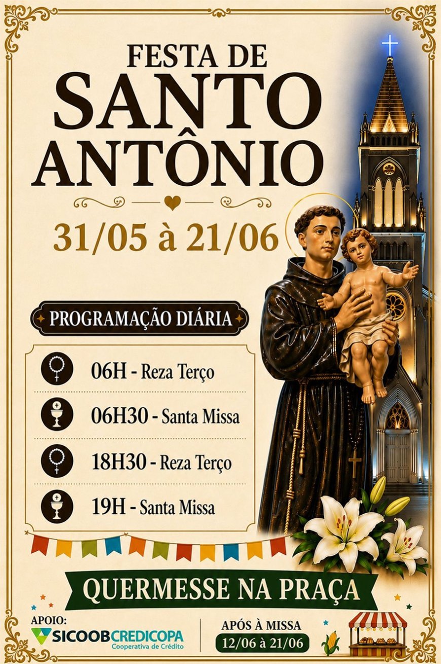Festa de Santo Antônio na Catedral