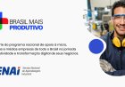Abertas inscrições para o Programa Brasil Mais Produtivo Programa que tem apoio do Senai e Sebrae,  oferece consultorias especializadas