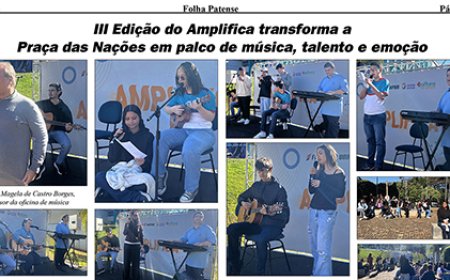 III Edição do Amplifica transforma a  Praça das Nações em palco de música, talento e emoção