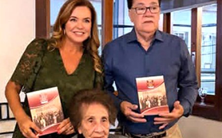 Lançamento do livro "Nós, os Melo"